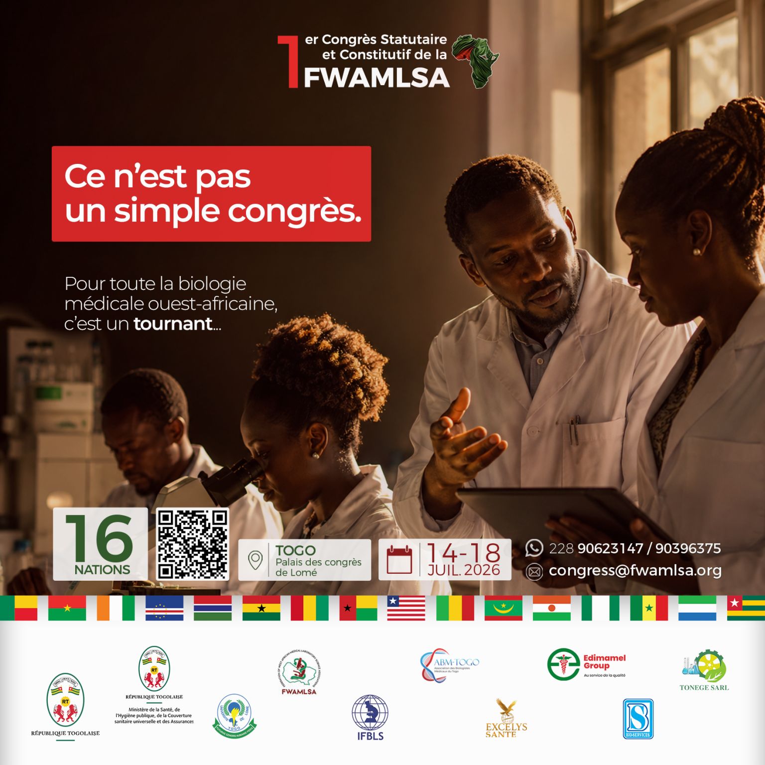 1er Congrès Statutaire et Constitutif de la FWAMLSA — photo 2